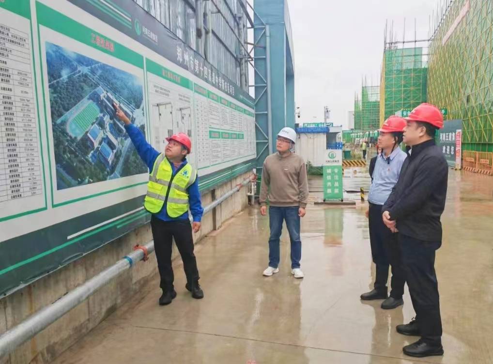 郑州市中牟县委常委、组织部长贾昊调研郑庵镇工作